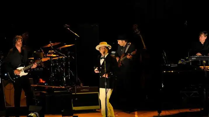 Bob Dylan en el escenario Maravillas