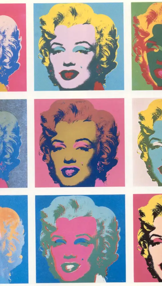 Marilyn Monroe según Andy Warhol