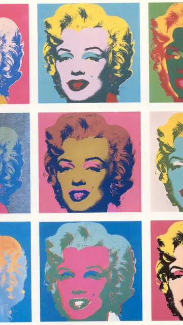 Marilyn Monroe según Andy Warhol Marilyn Monroe según Andy Warhol