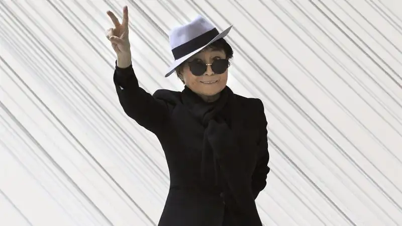 Yoko Ono en Bilbao 