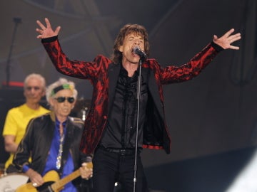 Mick Jagger hechizando al público