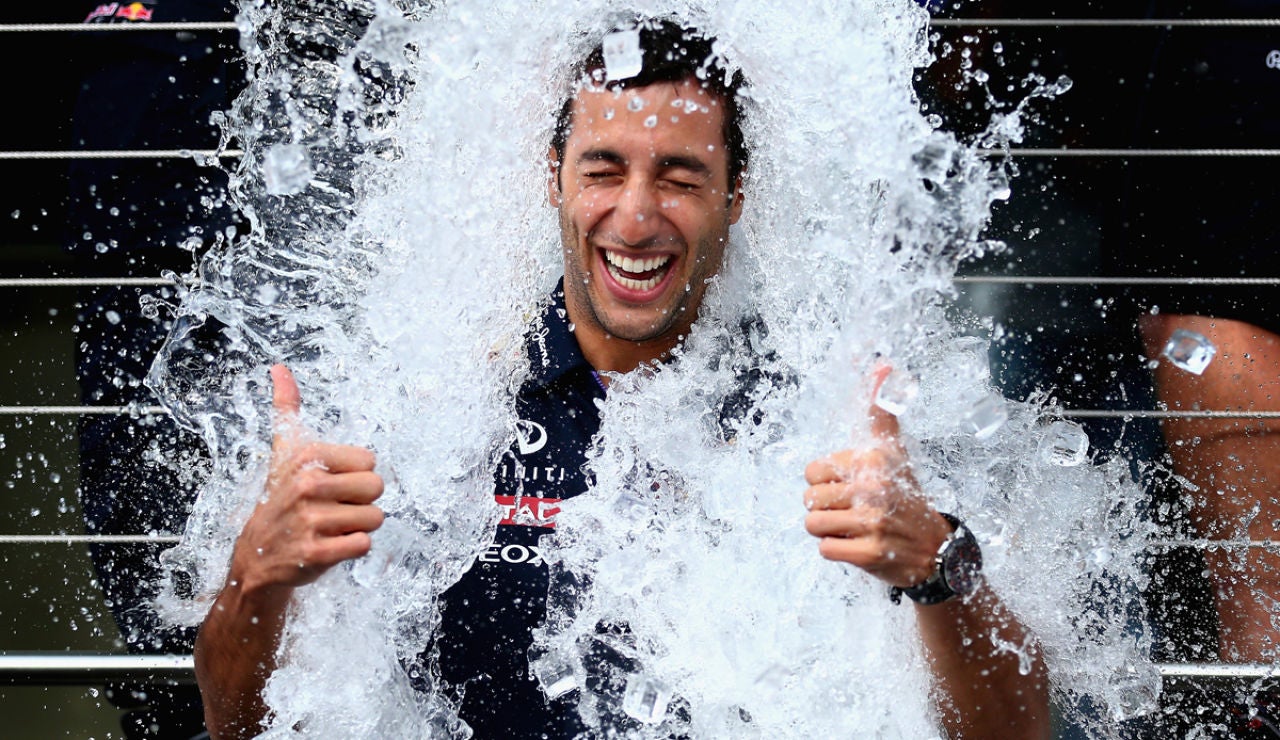 'Ice Bucket Challenge' de Ricciardo