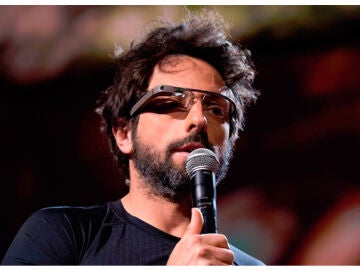 Sergey Brin con las Google Glass
