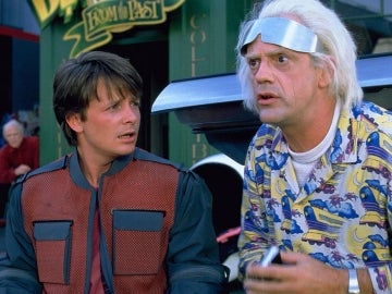 McFly y Doc en 'Regreso al futuro II'