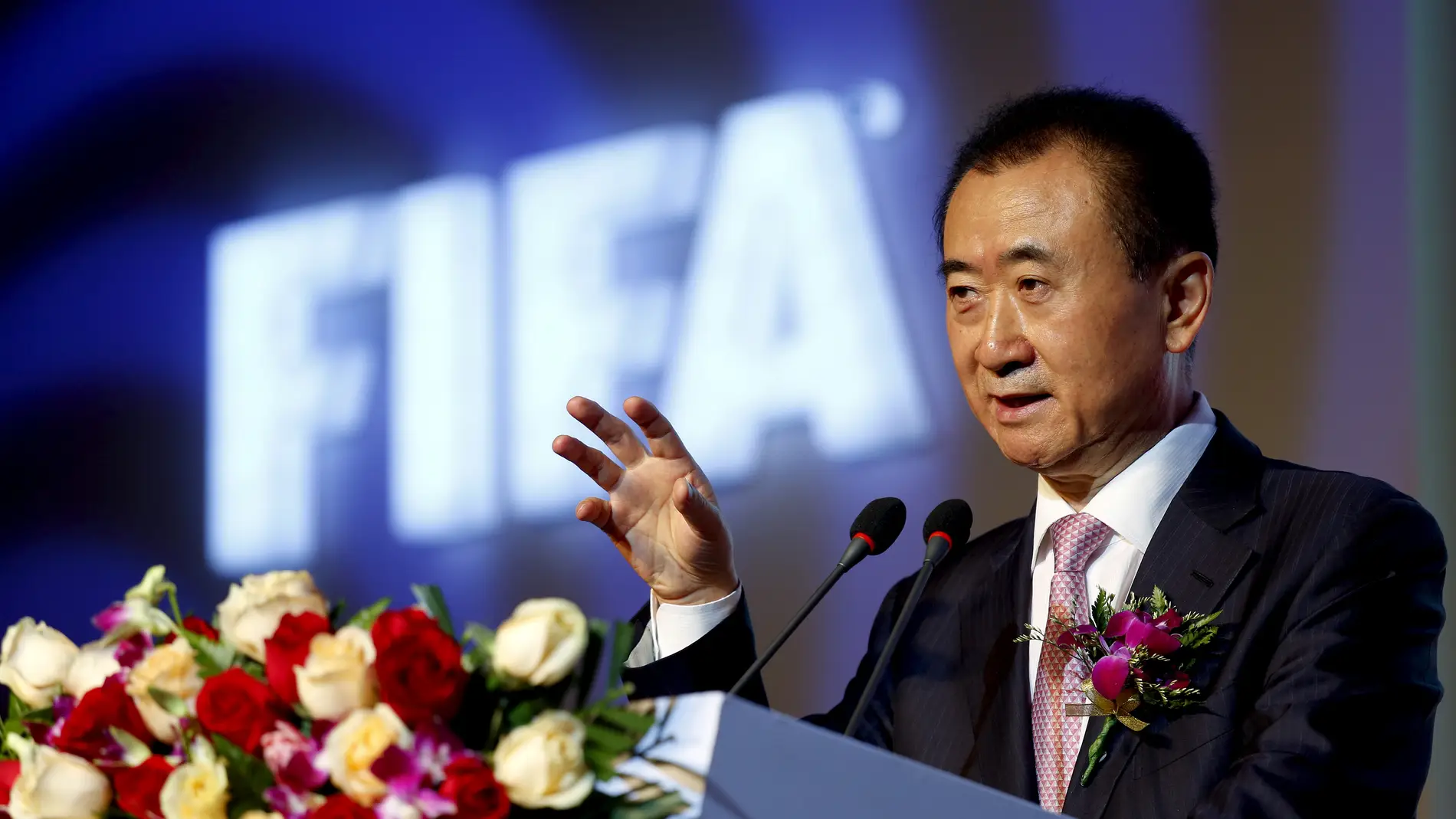 Wang Jianlin, presidente del grupo Wanda