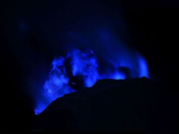 Volcán azul, Kawah Ijen