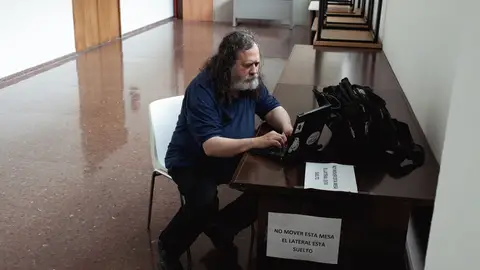 Richard Stallman en España Richard Stallman en España