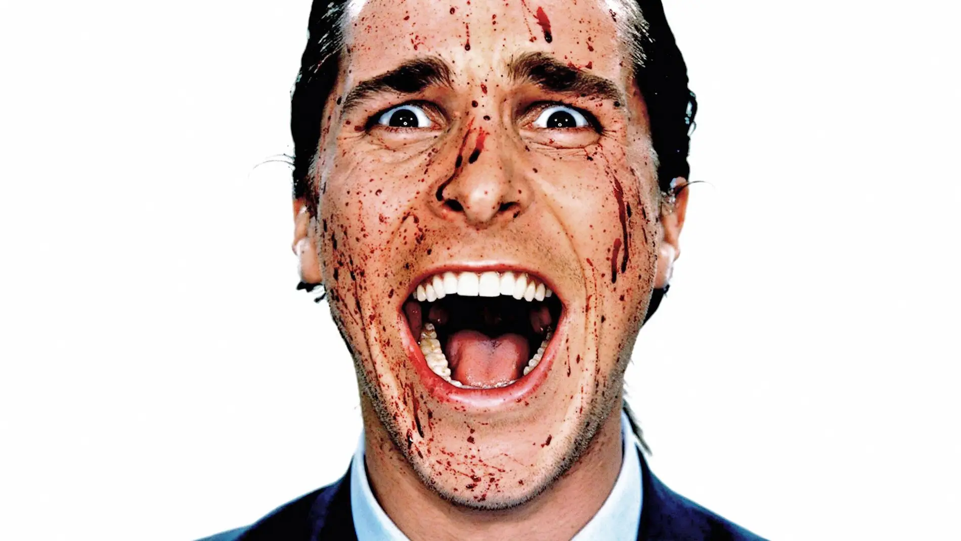 Christian Bale interpretó a Patrick Bateman en el cine.