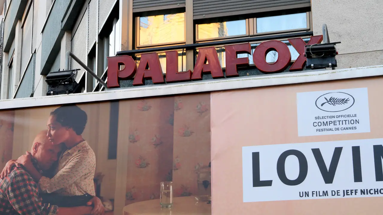 El cine Palafox, en la madrileña calle de Luchana.