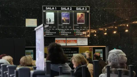 El cine Palafox. El cine Palafox.