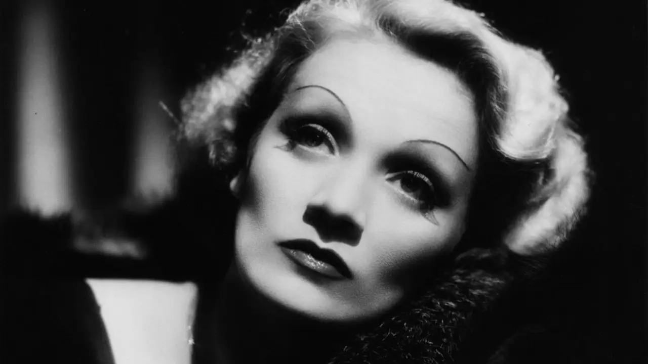 La actriz Marlene Dietrich.