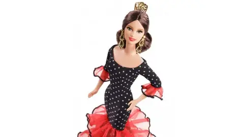 Una de las Barbies de la exposición de la Fundación Canal Una de las Barbies de la exposición de la Fundación Canal