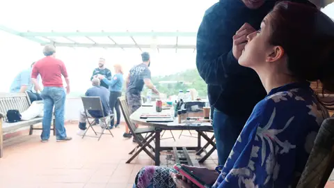 Rodaje porno en VR Rodaje porno en VR