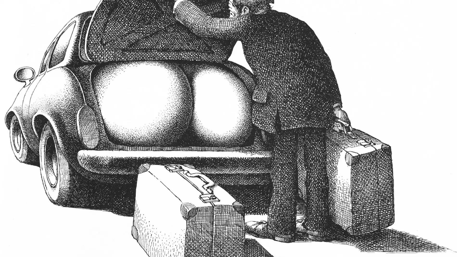 Dibujo de Roland Topor