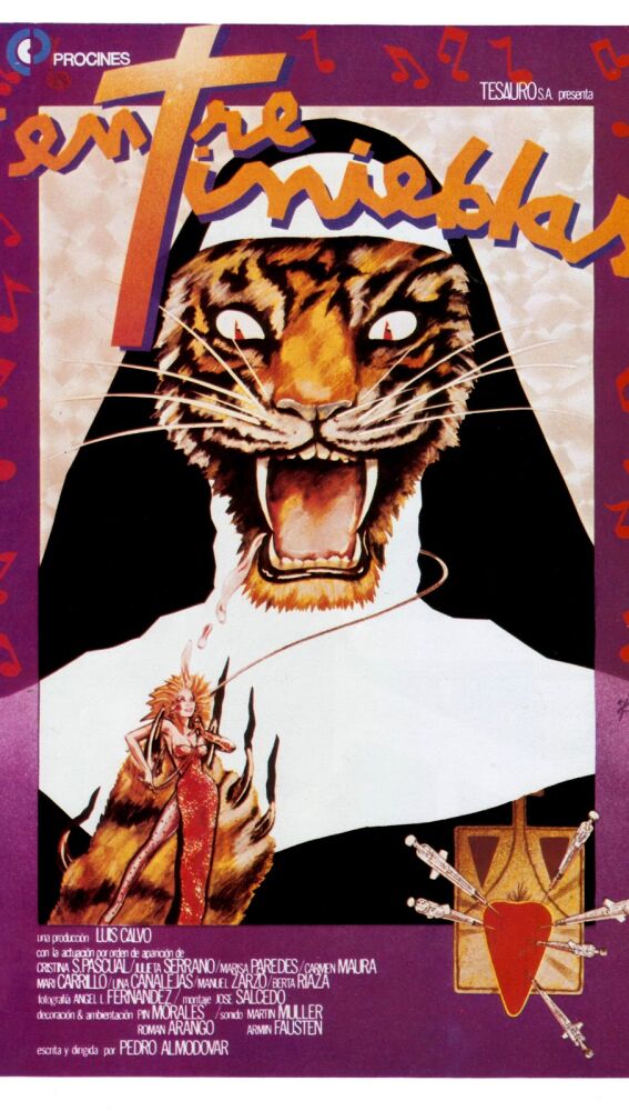 Póster Entre Tinieblas