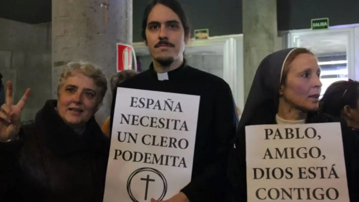 Cleroflautas votantes de Podemos, intervención