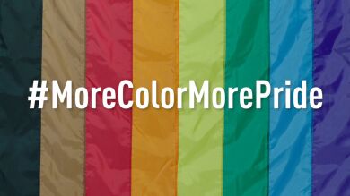 Lanzan una nueva bandera LGBT que representa la diversidad racial 