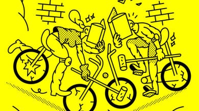 Si te gustan los comics ya te estás poniendo las pilas con el Bike-Polo