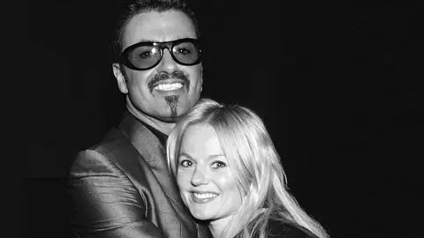 George Michael y Geri Halliwell George Michael y Geri Halliwell