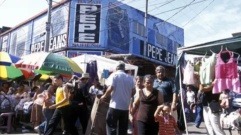 Mercado en San Pedro Sula Mercado en San Pedro Sula