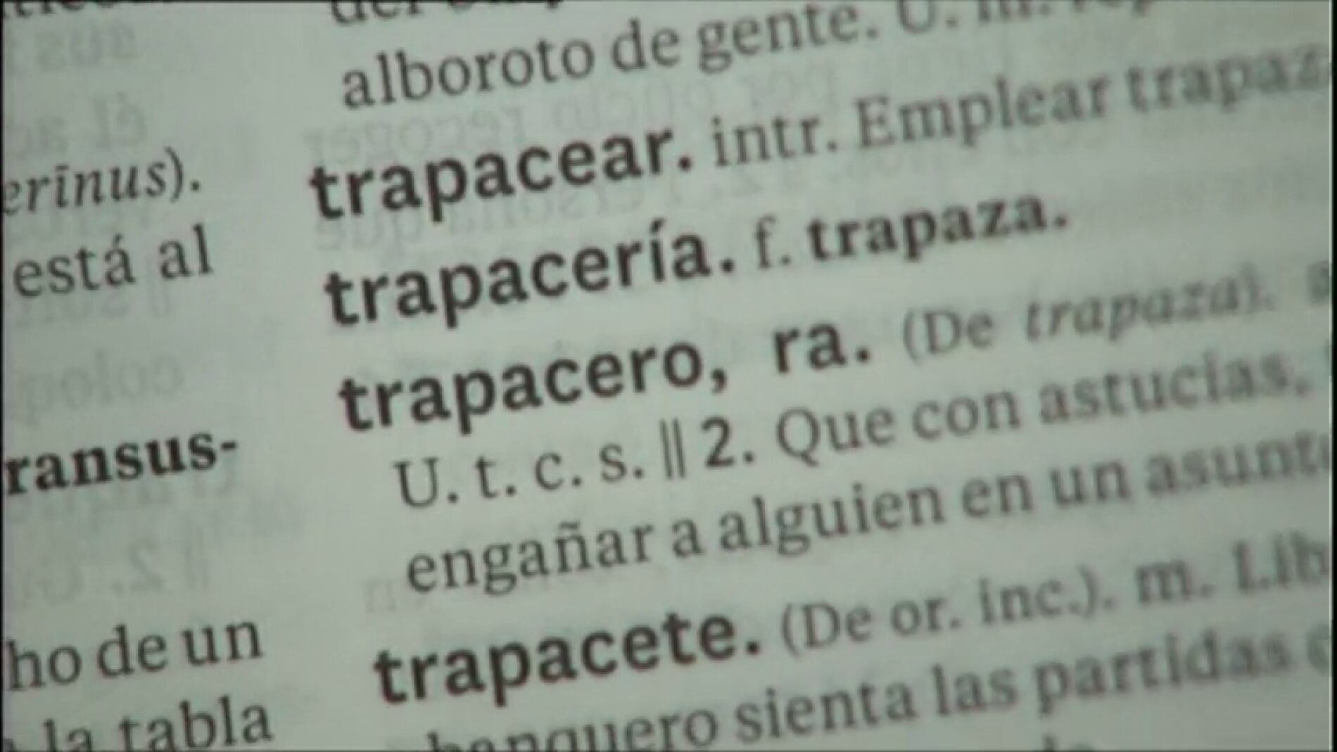 Palabras distintas para decir lo mismo