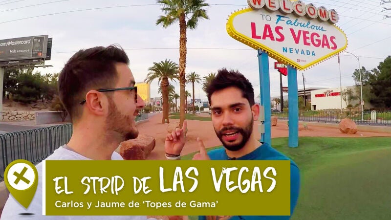 Topes de Gama recorren el Strip de Las Vegas