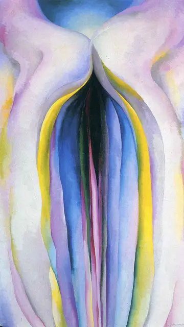 Las flores vaginales de Georgia O'Keeffe Las flores vaginales de Georgia O'Keeffe
