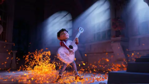 Mientras en ‘Coco’, Miguel aparece así. Mientras en ‘Coco’, Miguel aparece así.