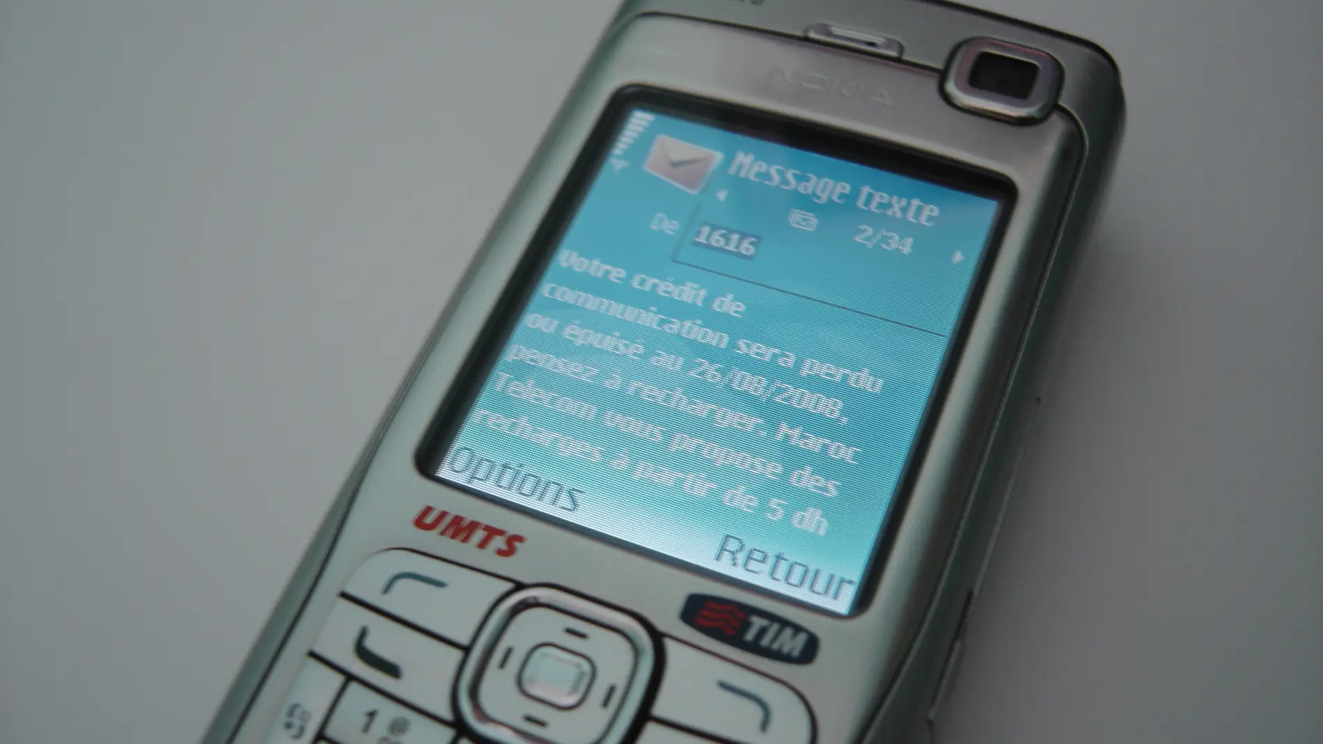 SMS en un Nokia