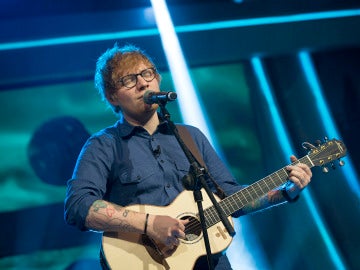 Ed Sheeran canta en directo en 'El Hormiguero 3.0'.
