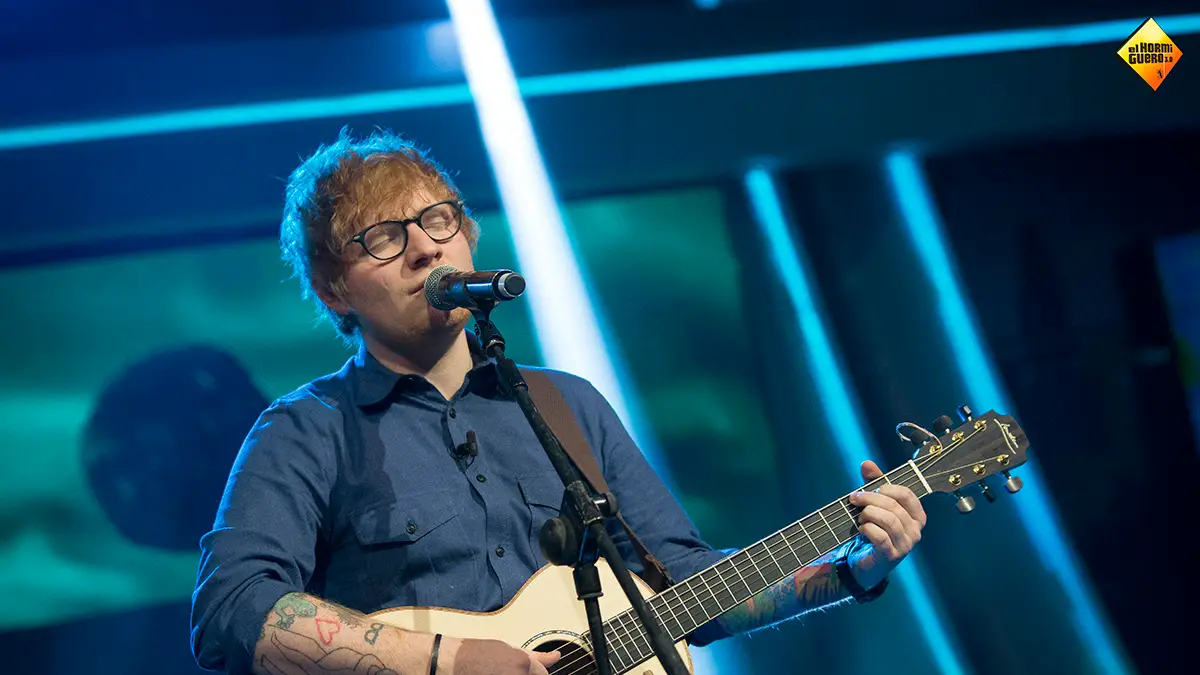 Ed Sheeran canta en directo en &#39;El Hormiguero 3.0&#39;.