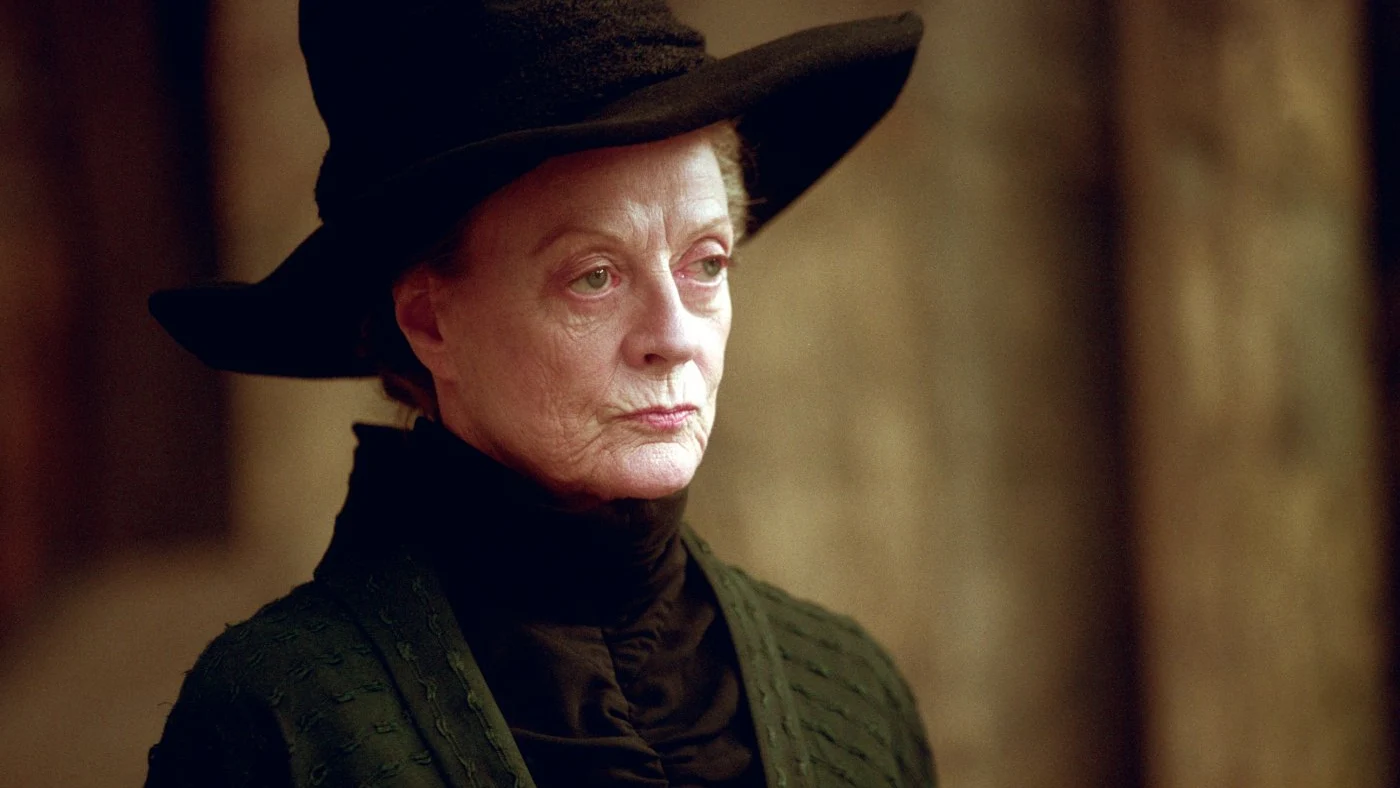 La profesora Minerva McGonagall de 'Harry Potter'