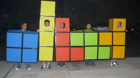 Disfraz de Tetris Disfraz de Tetris