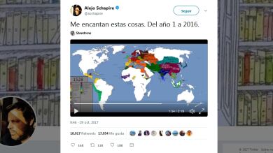 El espectacular vídeo que cuenta la historia del mundo desde el año 1 al 2016 que todos están compartiendo