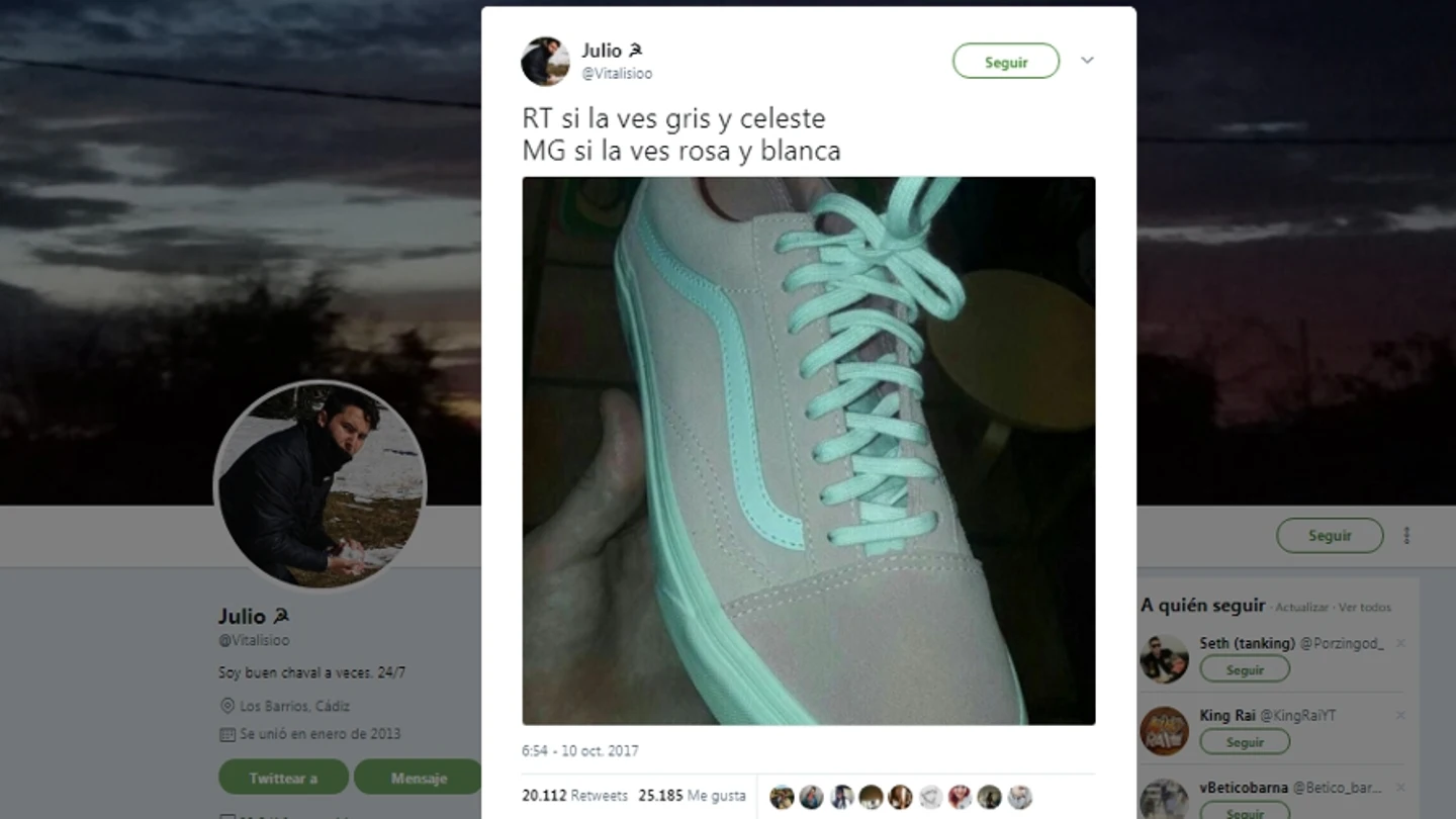 Dilema de las zapatillas Dilema de las zapatillas
