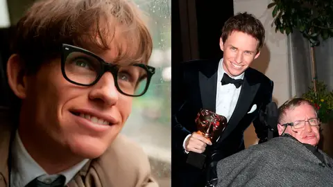 Eddie Redmayne interpretó a Stephen Hawking en 'La teoría del todo' Eddie Redmayne interpretó a Stephen Hawking en 'La teoría del todo'