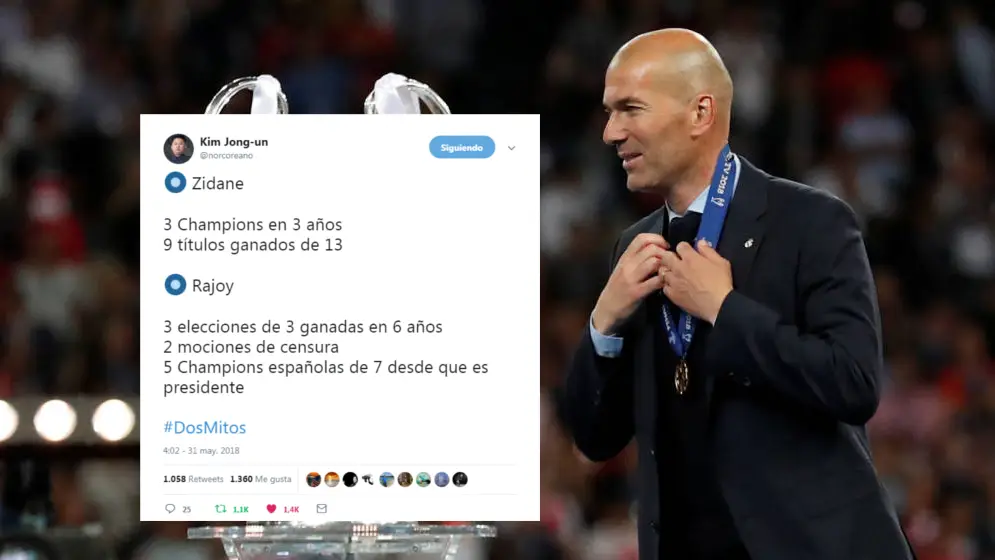 Memes tras la dimisión de Zidane