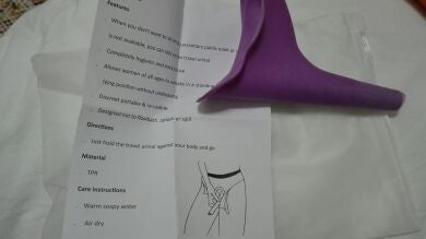 Mi amiga se ha comprado ESTO y me ha explicado para qué sirve: hacer pis de pie