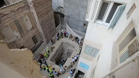 Sarcófago descubierto en Egipto Sarcófago descubierto en Egipto