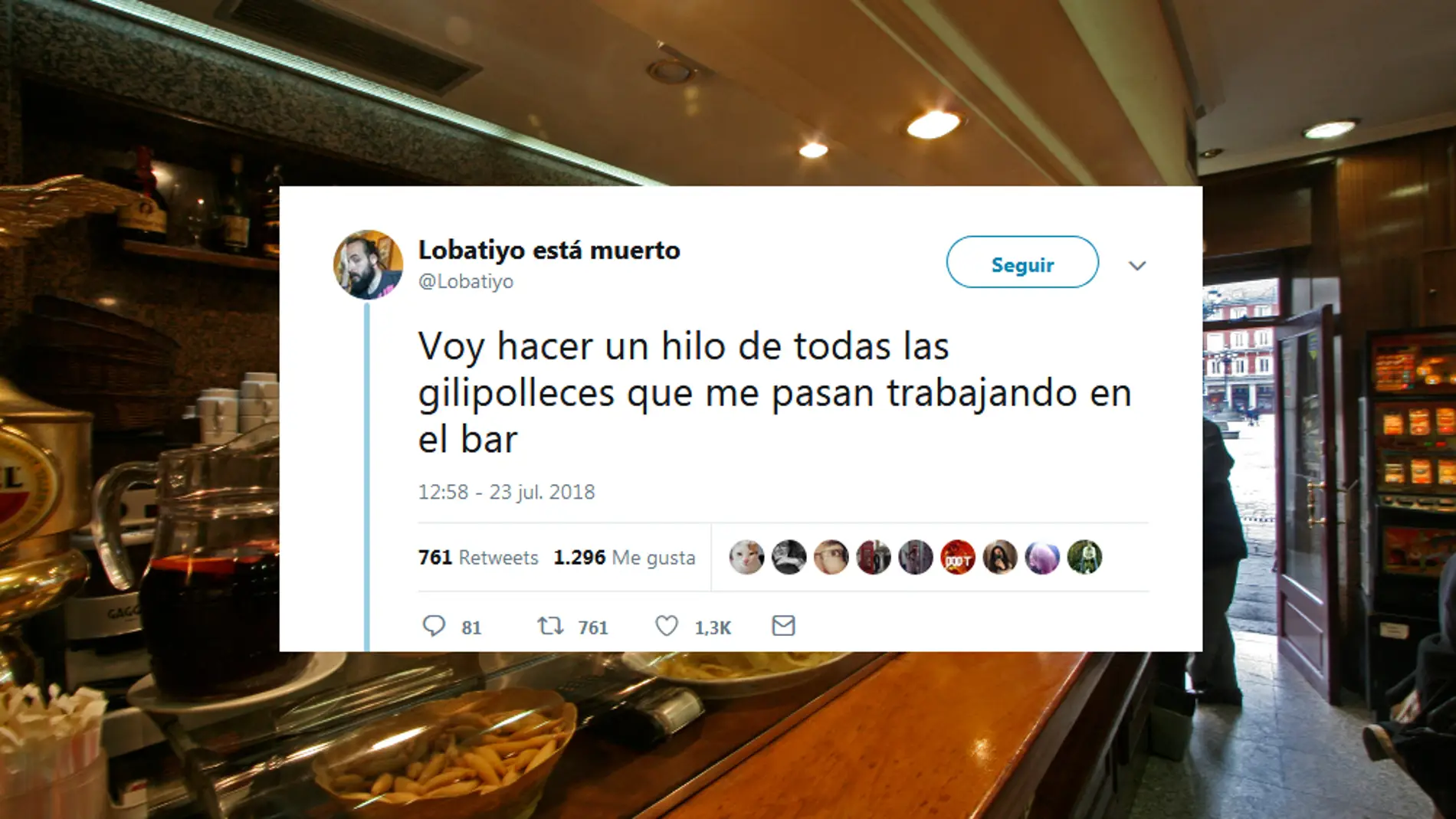 Cosas que pasan en un bar