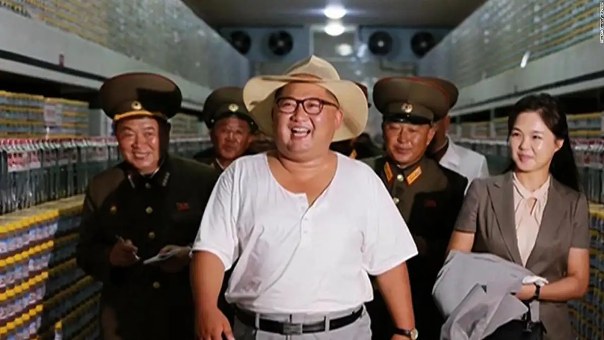Foto veraniega de Kim Jong-Un