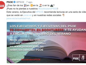 Booktobers del PSOE