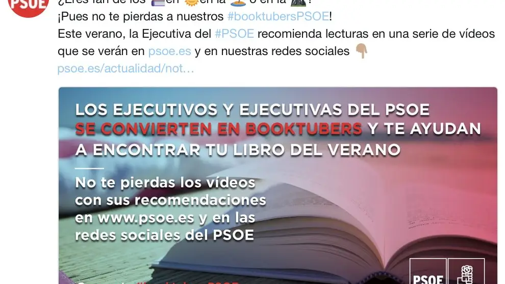 Booktobers del PSOE