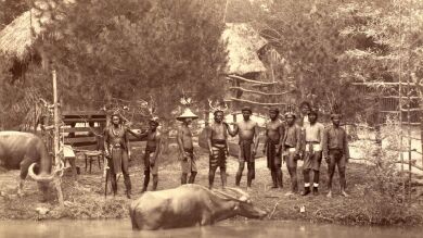 Así era el zoo humano que mostraba indígenas en el parque de El Retiro