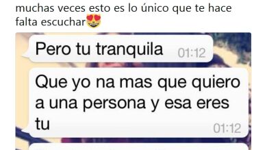 Esta chica rescató una conversación de Whatsapp de 2015 con su novio por su inesperado final tres años después