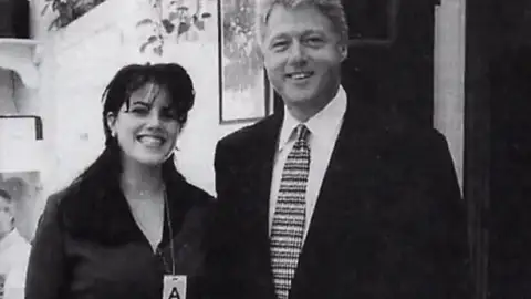Bill Clinton y Monica Lewinski Bill Clinton y Monica Lewinski