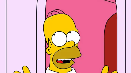 Homer Simpson, un calvo ilustre
