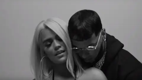 Karol G y Anuel Aa en el videoclip de 'Culpables' Karol G y Anuel Aa en el videoclip de 'Culpables'