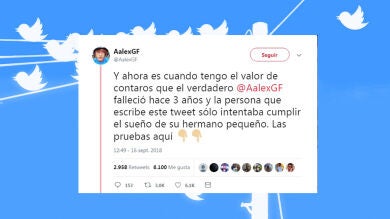 El polémico hilo de un tuitero que afirmó haber muerto hace tres años