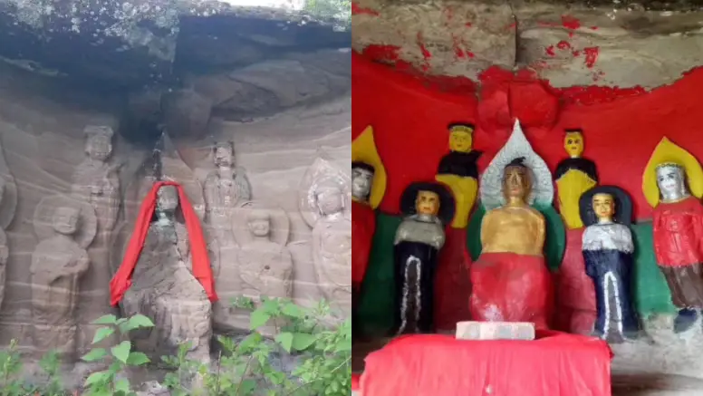 Restauración de un santuario budista en Sichuan